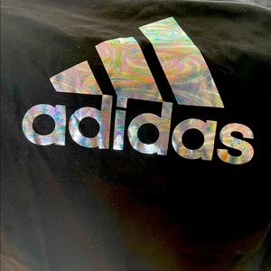 Brand new with tags, womens small black adidas shirt